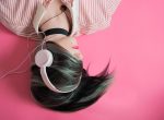 listening to music